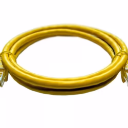 Linkbasic 1 Meter UTP Cat5e Flylead Yellow