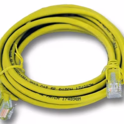 Linkbasic 3 Meter UTP Cat5e Flylead Yellow