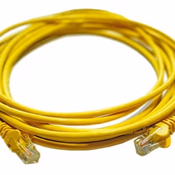 Linkbasic 5m UTP Cat5e Flylead Yellow