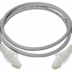 Linkbasic 1 Meter UTP Cat6A Flylead Grey