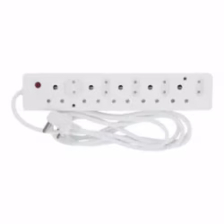 5 Way Plastic Multiplug 4X2PIN 5M Lead