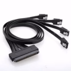 SAS Controller 32 Pin to 4 SATA 7 Pin