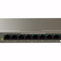 Tenda 9XGE Desktop Switch 8X802.3AF/AT PoE
