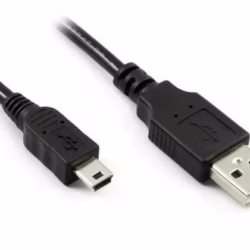 0.5M USB A Male To Mini 5 Pin Male cable