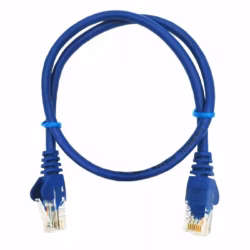 Linkbasic 0.5M UTP CAT5E Flylead Blue