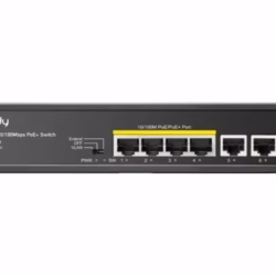 Cudy 6 Port 10/100 4XFE PoE 60W PoE Switch