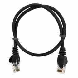 Linkbasic 0.5M UTP CAT5E Flylead Black